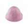 Sombrero bebe algodón liso rosa